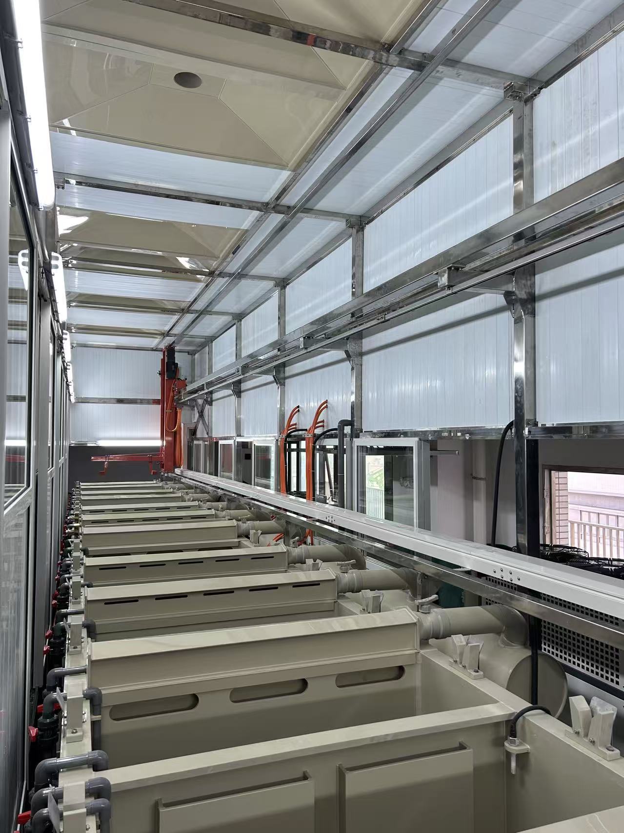 單臂式電鍍生產(chǎn)線